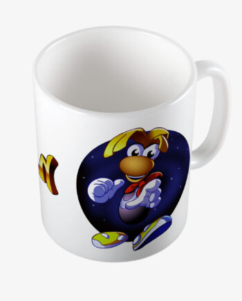 Mug Rayman - jeux playstation 1 - Jaguar - Année 1990 - 90