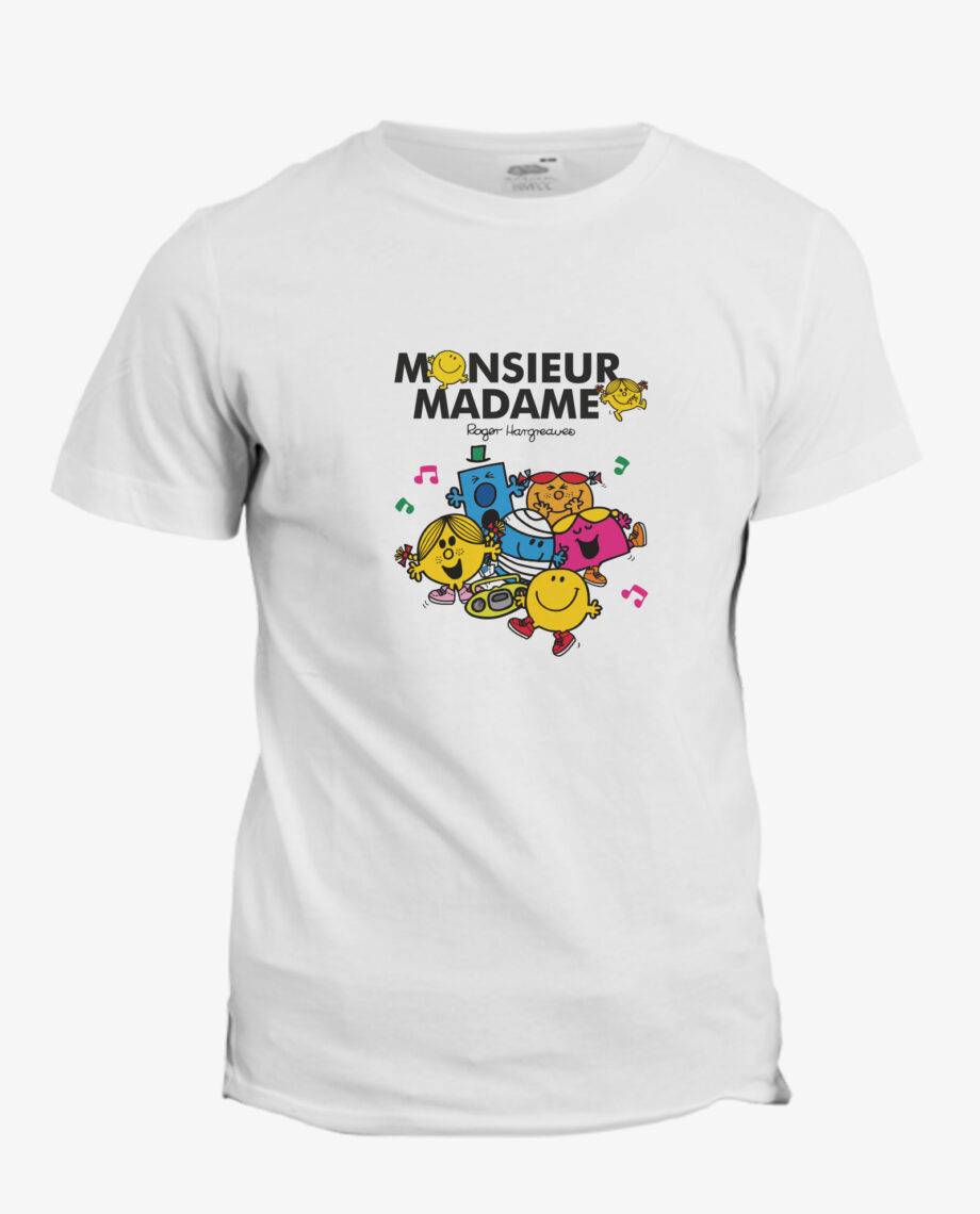 T-shirt Mr Mme - T-shirt Monsieur Madame