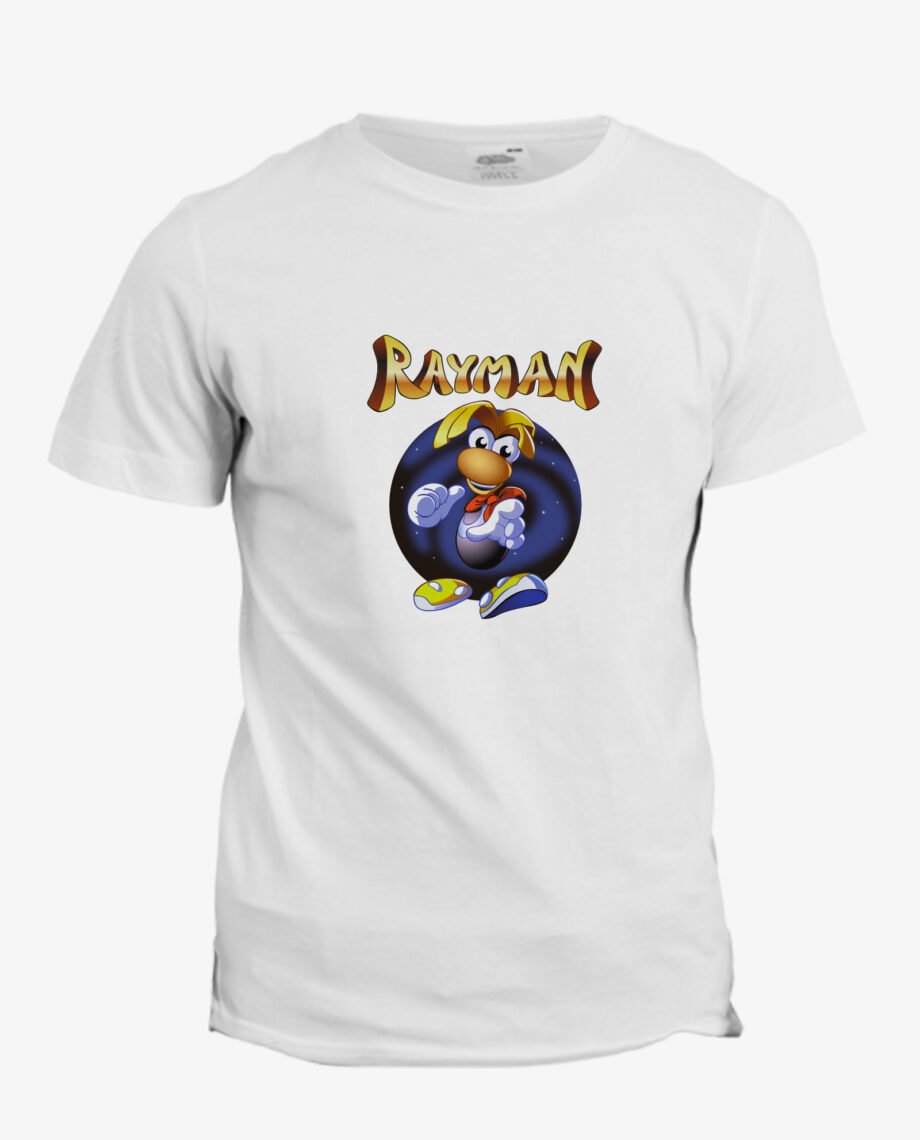 T-shirt Rayman - jeux playstation 1 - Jaguar - Année 1990 - 90