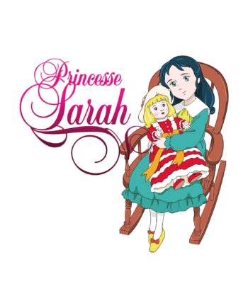 T-shirt Princesse Sarah - Mug Princesse Sarah - Année 1980 - Dessin animé - Pixgoodies - Nostalgie retro - idée cadeau