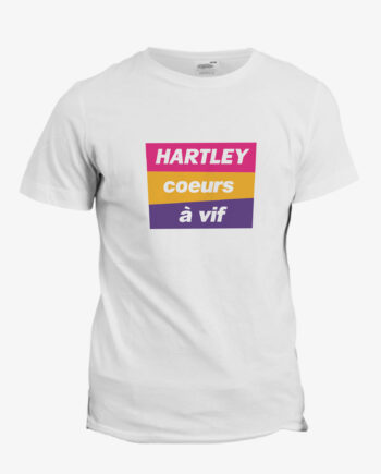 T-shirt Hartley coeurs à vif - série année 1980 - 80