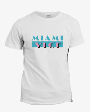 T-shirt Miami Vice - série année 1980 - 80